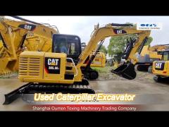 get the best deals on a used excavator digger the cat 305.5e2 mini hydraulic excavator