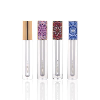 China Unique Logo Colorful Luxury Lip Gloss Personal Care Products Lip Gloss Custom Empty Tube Lip Gloss for sale