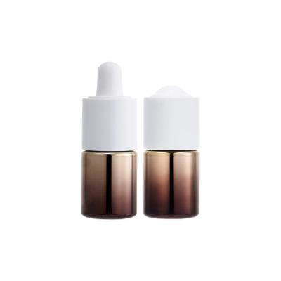 China Wholesale Black 30Ml Empty Cosmetic Pump Custom Personal Care Products Plastic Serum Dropper Bottles Supplier With Screw Lid for sale