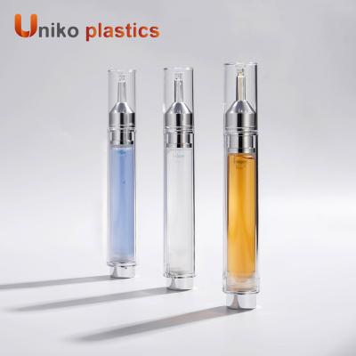 China 15ml Cosmetic Cosmetic Syringe Shaped Dropper Essence Bottle for sale