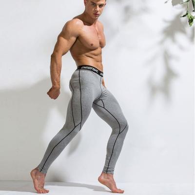 China Antibacterial Mens Compression Pants Running Tights Sports Gaiters for sale