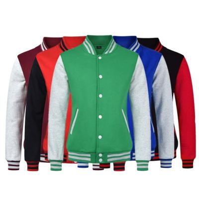 China Custom Logo Long Style Unisex Baseball Varsity Jacket From Factory Wholesale QUICK DRY Empty Varsity Jackets for sale