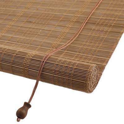 China Chinese semi-shading easy clean natural bamboo roller shades and retro Japanese bamboo shades for sale