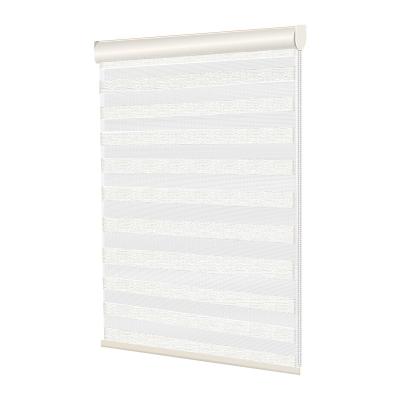 China High quality clean easy day and night no easy difficulty drilling indoor manual zebra double blind shades in china for sale