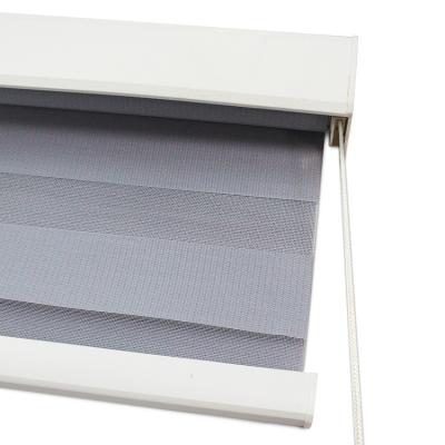 China Easy Clean Finished Curtains Roller Blinds Blackout Soft Wire Blinds Shangri-La Manual Blinds for sale