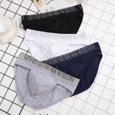 China Antibacterial Mass Production Of Wholesale Men's Panties Loose Briefs for sale