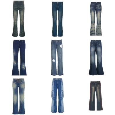 China Skinny jeans 2023 women's jeans European fashion QUICK DRY women's tops for sale