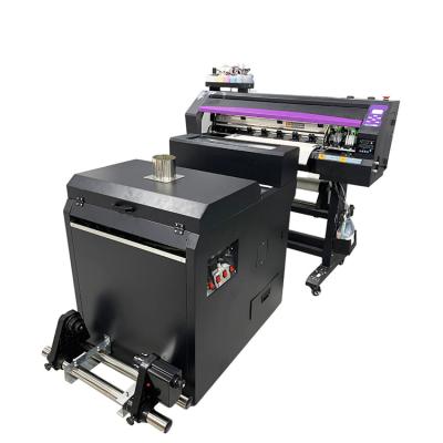 China Fabric 60cm dtf printer dtf ink cleaning solution fluorescent printing machine ink printer with shaker for sale