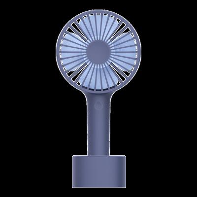 China Plug Hand Free Personal Fan USB Rechargeable Portable Battery Mini Fan for sale