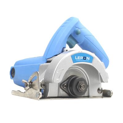 China Lepon Machine- Electric Wire Saw Stone Cutting Machine 1680W Wet Marble Cutter Saw 125mm for sale