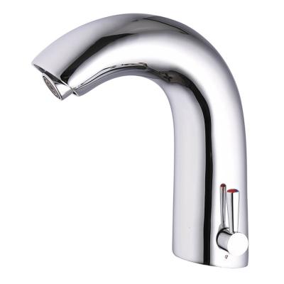 China Factory Price ECO Electric Motion Sensor Faucets Water Saving Automatic Mixer Tap Bathroom Infrared Pull Down Hot And Cold Faucet for sale