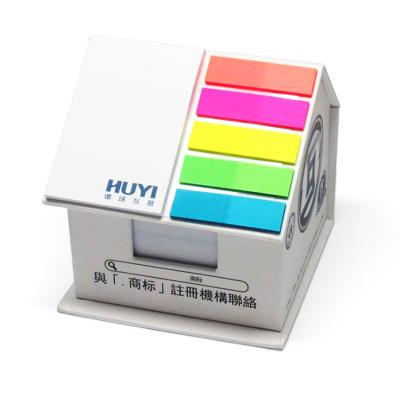 China 2021 New Design Barber Shop 2021 New Design Product Printing Memo Pad Real Estate Promo Gift Sticky Note Box Funny Home Custom Cheap Promotional Shape for sale