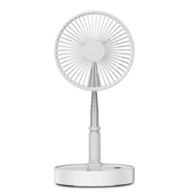 China 2022 ABS+Aluminum factory new size floor fan portable usb portable desk table fan wireless telescopic mini fan for sale