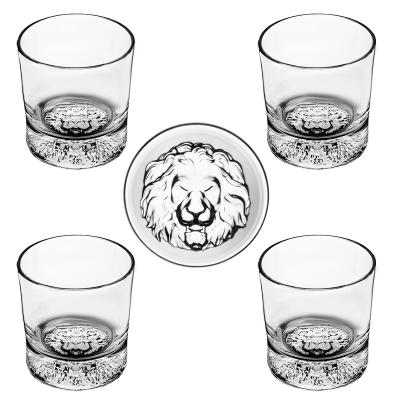 China NOVARE Factory Stocked Wholesale 310ml Whiskey Glasses Customized Crystal Whiskey Glass for sale