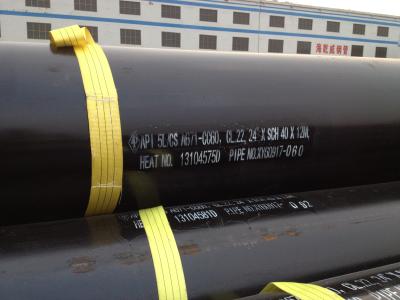 China Large Diameter LSAW Welded Steel Pipe Liquid Pipe Oil And Gas Projects for sale