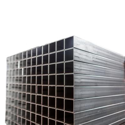 China Construction / Hollow Barrier Post / Water 50X50 75X75 Section Galvanized Rectangular Square Pipe Tube for sale