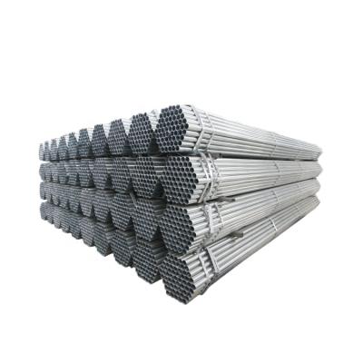 China Construction EN 10217 ERW Hot Dipped Galvanized Coated Scaffolding Pipe For Construction for sale