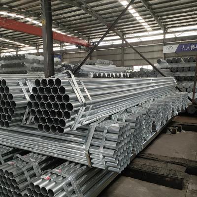 China Construction EN39 Galvanized Steel Structure Scaffolding Carbon Steel Pipe for sale