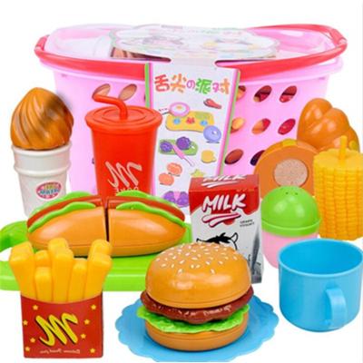 China Montessori Toy Promotional Gifts Cutting Toys Play Food Kitchen Toys For Toddler Kids for sale