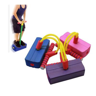 China Color Box Kids Crazy Pogo Jumper Foam Gym Rack Sports Toys Flash Jump Light for sale