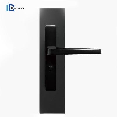 China Child Safety Casement Locking Handle , Powder Coating Aluminium Window Handle for sale