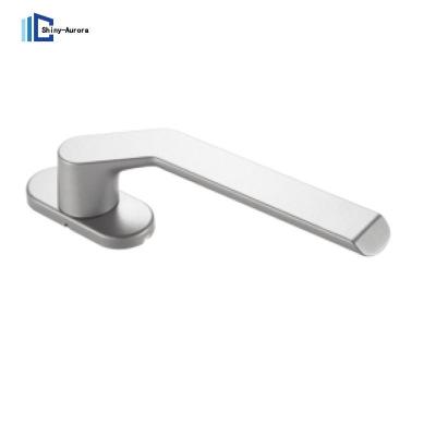 China Stylish Door Window Handle Customized Aluminum Alloy Material White Black for sale