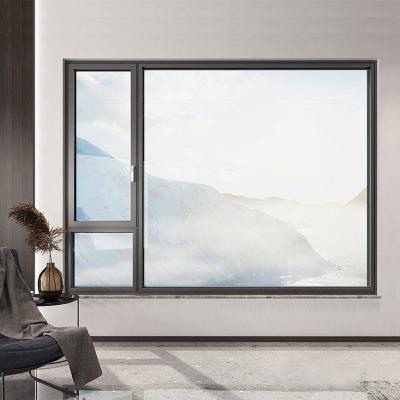 China Insect proof Aluminium Casement Window Heat Insulation Impact Resistant for sale