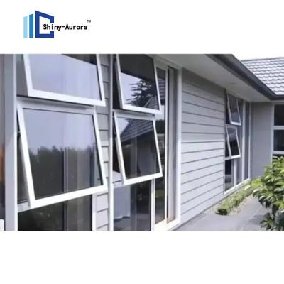 China Wasserdichte Aluminium-Tücher Fenster Strombeschichtung Thermal Break Aluminium-Fenster zu verkaufen