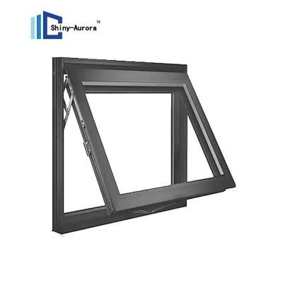 China Home Office Vertical Aluminium Swing Window Customized Size for sale