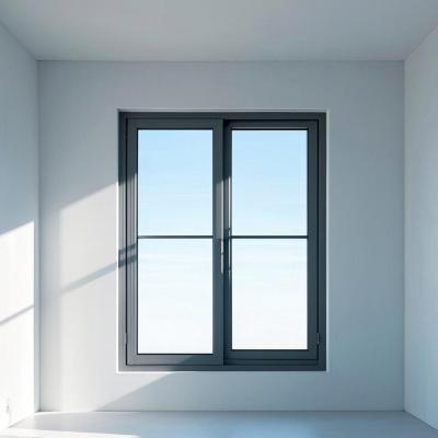 China Multi Point Soundproof Sliding Aluminum Window Custom Heat Insulation for sale