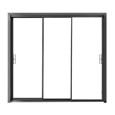 China Waterproof Sound Insulation Aluminium Sliding Doors With Thermal Break System for sale