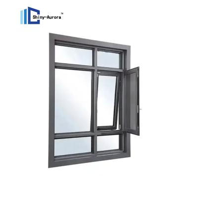 China Aluminum Alloy Inward Opening Window , Thermal Break Aluminum Windows Customized for sale