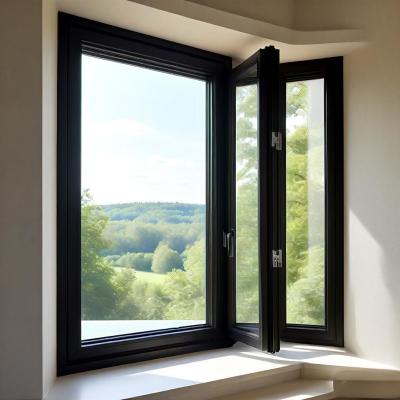 China Sound Proof Aluminium Sliding Windows , Modern Aluminum Profile Glass Window for sale