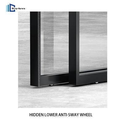 China High Grade Aluminum Sliding Doors Waterproof with High End Hardware for sale