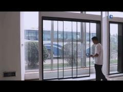commercial aluminum horizontal sliding windows soundproof heat insulation