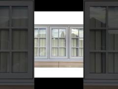 UV Resistant Unitized Curtain Wall , 6mm Glass Sound Insulation Curtain Wall