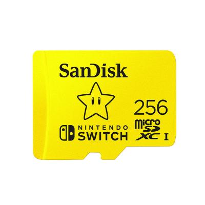 China Plastic SanDisk NINTENDO SWITCH Micro SD Card 128GB 256GB microSDXC UHS-I Memory Card up to 100MB/s TF Card for Nintendo Switch for sale