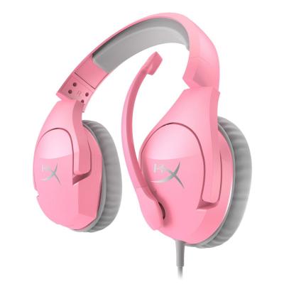 China Bone Conductivity HyperX Lucky Pink Cloud Stinger Headset Wired Gaming Headset for sale