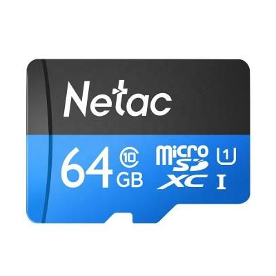 China Netac P500 Pro Plastic Micro SD Card 16G 32G 64G C10 Class 10 , UHS-I High Efficiency , Fast Read Speed ​​Up To 100MB/s for sale