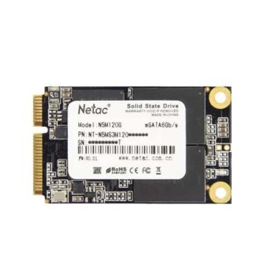 China New, Stock Netac SSD SSD MSATA 60G 64G 120G 256G 512G Internal for sale