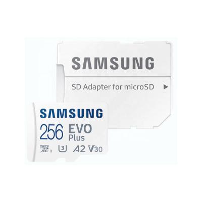 China Original Plastic Samsung EVO Plus Memory Card 64GB 128GB 256GB 512GB Up To 130m/s SD Micro U1 U3 C10 Card for sale