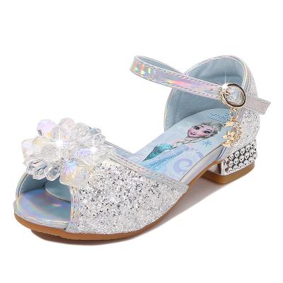 China Wholesale Shiny Toddler Girl Sandals Princess Shoes Kids Summer Shoes Girls Sandals and Deodorization Fashion Children Girl Shoes for sale