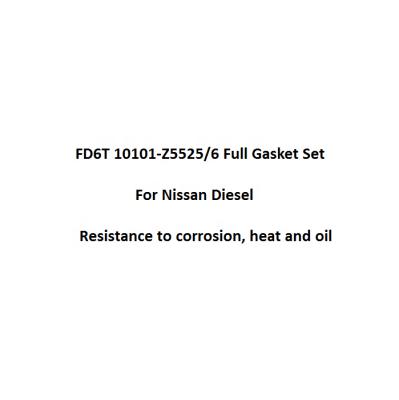 China HIGH QUALITY FULL METAL GASKET KIT FD6T 10101-Z5525 10101-Z5526 CYLINDER HEAD GASKET for sale