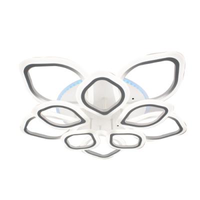 China Surface Mounted Nordic White Color Flower Shape Outdoor Mounted Smart LED Ceiling Light Bedroom Lighting for sale