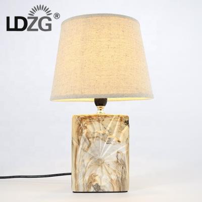 China New Designer Modern Ceramic Color Office Living Room Hotel Bed Side Table Lamps Home Decor for sale