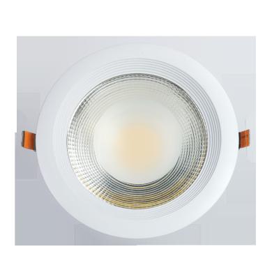 China Embeded New Model Recessed High Lumen 7watt 10watt 15watt 20watt 30watt COB LED Downlight 190mm Cut Out for sale