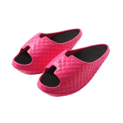 China New Summer Casual Shoes Body Sculpting Half Slippers Stovepipe Palm EVA Leg Slippers for sale