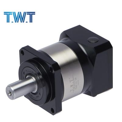 China 80mm Round Flange Gearbox Right Angle Planetary Reducer , Two Stage Reduction Ratio 9:1 - 64:1 for TBR-1 Servo Motor for sale