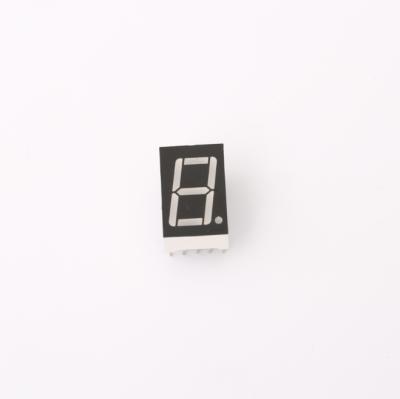 China 0.56 Inch Single Digit Super Red 7 Indoor Manufacturer 1 Segment Display for sale