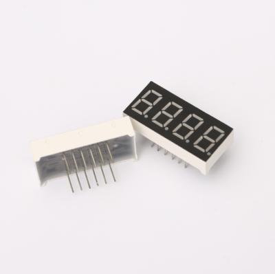 China 0.36 Inch Digital Super Red 7 Indoor Manufacturer 4 Segment Display for sale